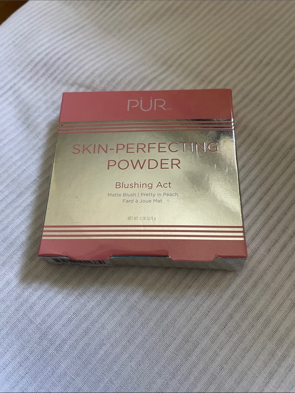 PÜR Skin-Perfecting Powder Blushing Act - Pretty in Peach